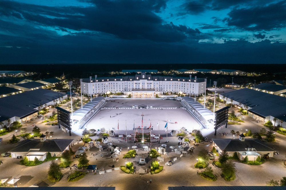 World Equestrian Center in Ocala, FL. Princess Portable Toilets for weddings and outdoor events.